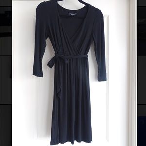 Betsey Johnson size P black dress with tie